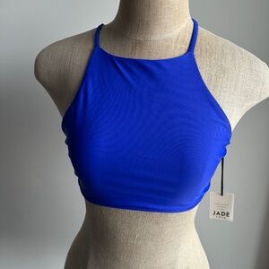 Jade Swim Nava Top in Lapis Size Large